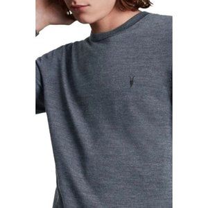 AllSaints Mode Slim Fit Wool Sweater in Adventurer Blue Size Xx-Large